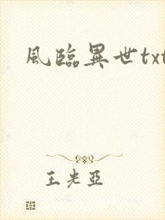 风临异世txt