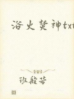 浴火焚神txt