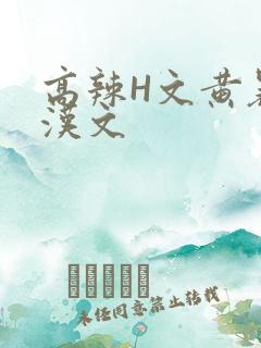 高辣H文黄暴糙汉文
