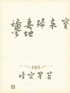 娇妻归来宝贝叫爹地