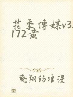 花季传媒v3.172黄