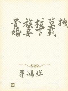 贵族校草拽拽未婚妻下载