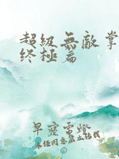 超级无敌掌门人终极篇