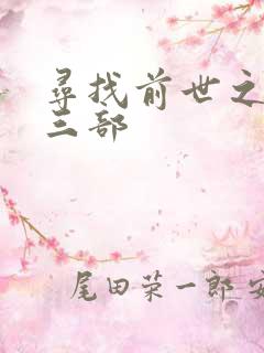 寻找前世之旅第三部