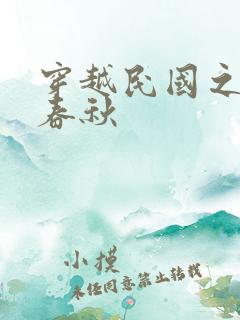 穿越民国之少帅春秋