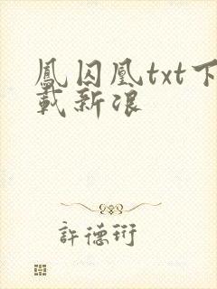 凤囚凰txt下载新浪