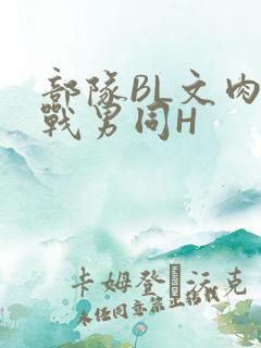 部队BL文肉野战男同H