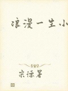 浪漫一生小说网