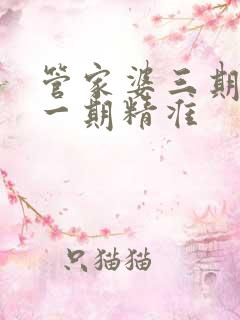 管家婆三期必开一期精准