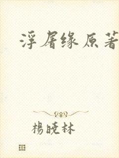 浮屠缘原著小说