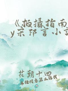 《拍摄指南》by宋祁言小说