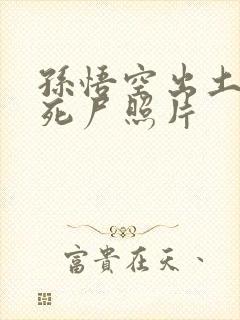 孙悟空出土后的死尸照片