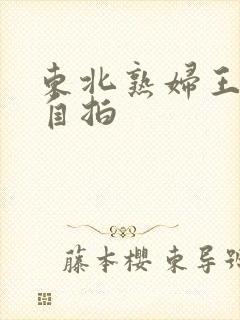 东北熟妇王梅娟自拍