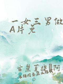 一女三男做2爱A片免