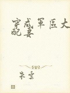 穿成军区大佬女配妻