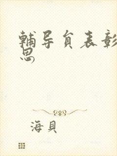 辅导员表彰周思思