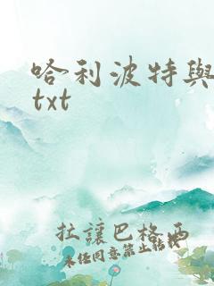 哈利波特与密室txt