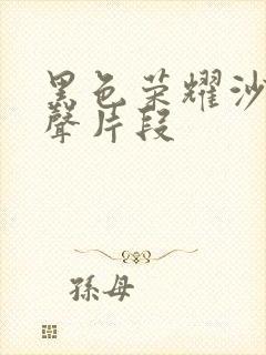 黑色荣耀沙发原声片段