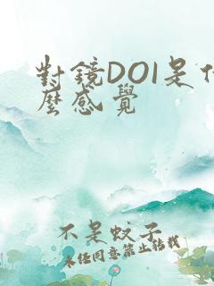 对镜DOI是什么感觉