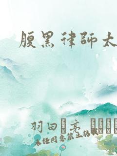 腹黑律师太危险