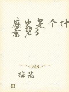 历史是个什么玩意儿3