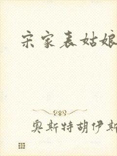 宋家表姑娘