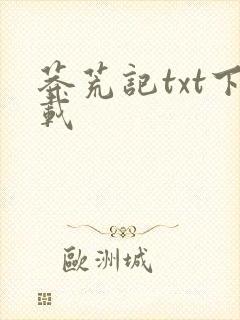 莽荒记txt下载