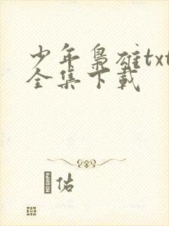 少年枭雄txt全集下载
