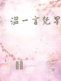 温一言梵星小说