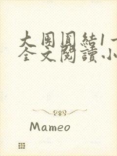 大团圆结1一6全文阅读小说