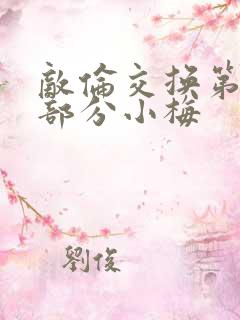 敌伦交换第11部分小梅
