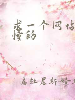 求一个网站你们懂的