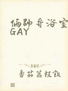 俩帅哥浴室互攻GAY