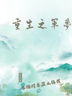 重生之军梦