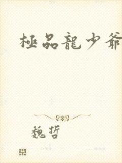 极品龙少爷