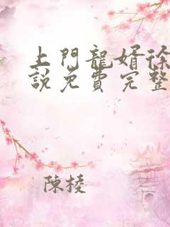 上门龙婿徐阳小说免费完整版