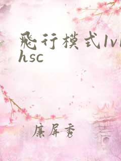 飞行模式1v1hsc