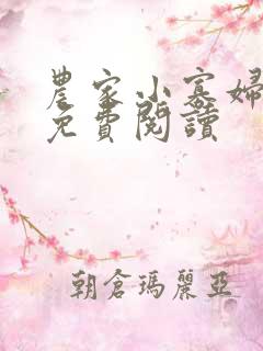 农家小寡妇全文免费阅读