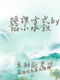 授课方式by肉馅小水饺