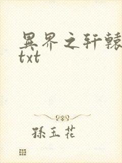 异界之轩辕剑魂txt