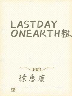 LASTDAYONEARTH粗暴