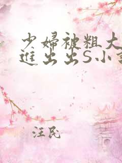 少妇被粗大猛进进出出S小说