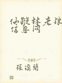 仙踪林老狼贰佰信息网