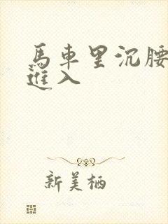 马车里沉腰缓缓进入