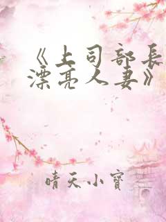 《上司部长出轨漂亮人妻》