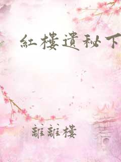 红楼遗秘下载