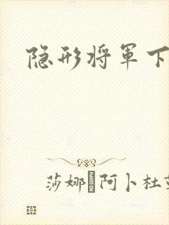 隐形将军下载
