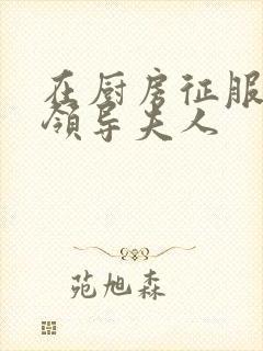 在厨房征服美丽领导夫人