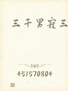 三千男宠三千乱