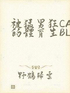 被猛男狂CAO的体育生BLUE